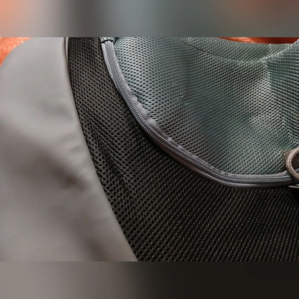 Gray Men's Pet Bag